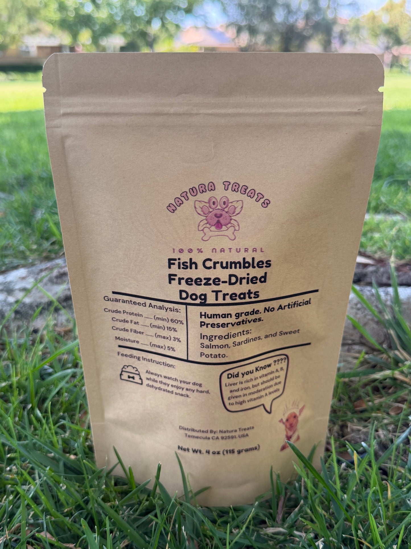 Freeze Dried Protein Crumbles.